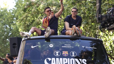 So feierte der Barca die Meisterschaft So feierte der Barca die Meisterschaft