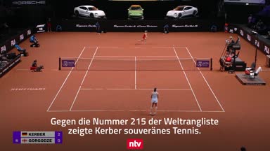So startete Kerber in Stuttgart