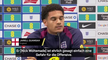 Quansah schwärmt von Woltemade