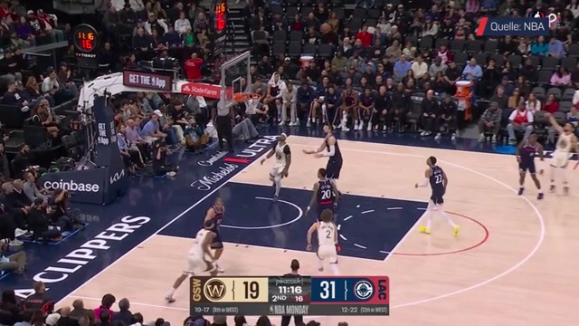 Knapper Sieg! Clippers bezwingen Warriors