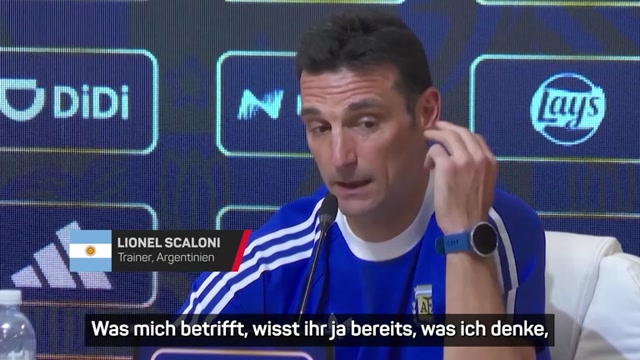 Scaloni hofft auf Messi bei WM 2026