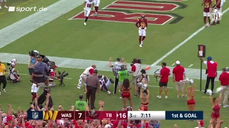 Touchdown! Tampa Bay legt nach