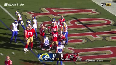 Highlights: Rams überraschen 49ers