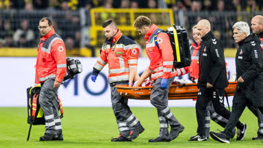 Hübers kämpft nach Horrorverletzung um Karriere Hübers kämpft nach Horrorverletzung um Karriere