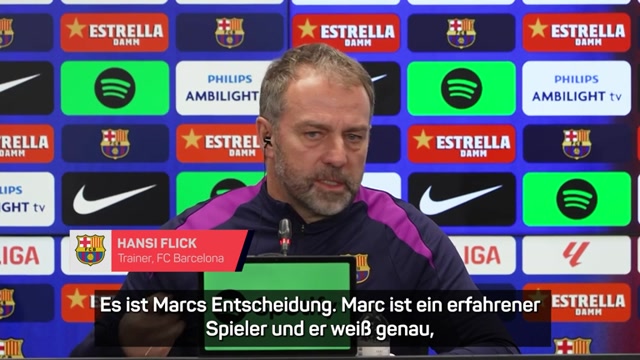 Ter Stegen zu Girona? Flick: "Ist seine Entscheidung"