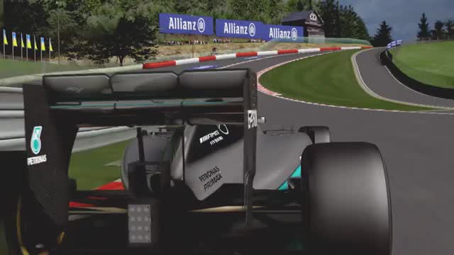 72 % Vollgas - Rosberg erklärt die Strecke in Spa