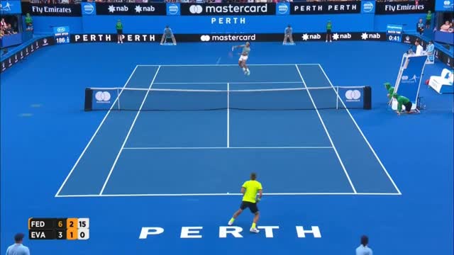 Hopman Cup: Federer mit Sampras-Schmetterball