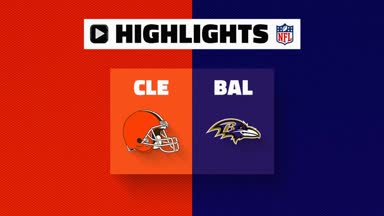 NFL Highlights: Browns @ Ravens