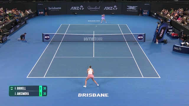 Highlights: Anisimova feiert Quickie-Sieg