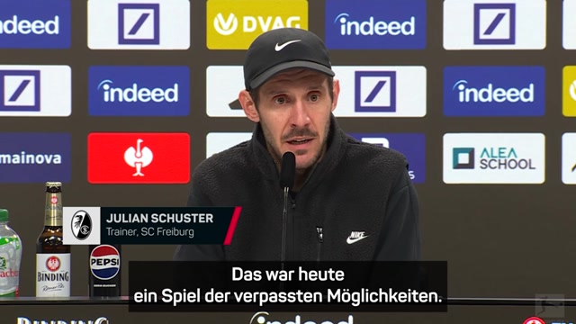 Schuster nach Pleite verärgert