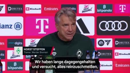 Steffen: "Froh, dass die ersten fünf Spiele vorbei sind"