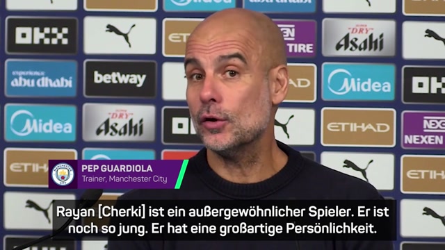 Guardiola warnt Cherki Guardiola warnt Cherki