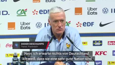 Deschamps: "Erwarte nichts von Deutschland"