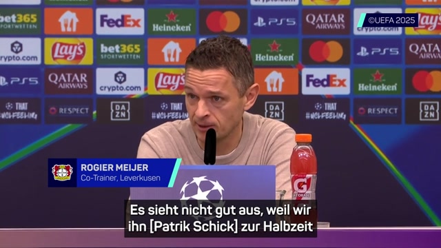 Meijer: Schick-Verletzung ist "natürlich scheiße"