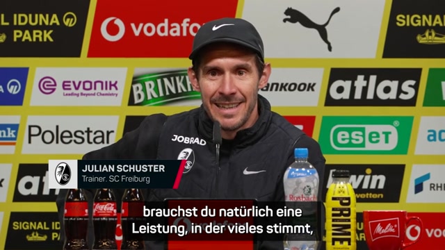 Schuster nach BVB-Pleite: "Reaktion war positiv"