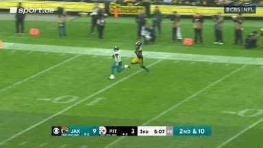 Jaguars ziehen gegen die Steelers davon