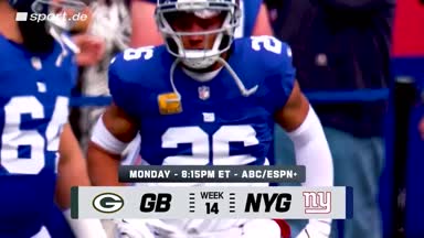 NFL-Preview: Schlagen die Packers auch die Giants?