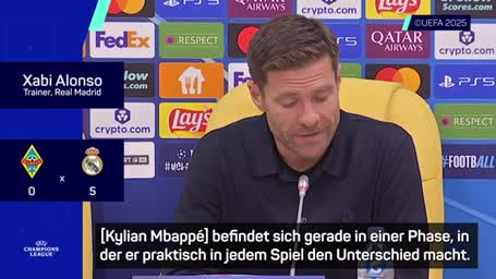 Alonso adelt Mbappé: "Macht den Unterschied"