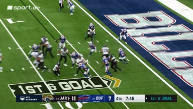 Etienne läuft zum nächsten Jags-Touchdown