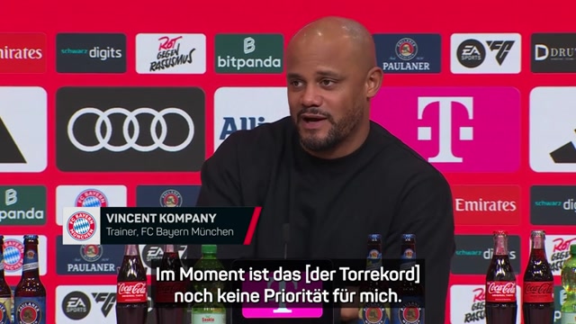 Torrekord? Kompany will "immer das perfekte Spiel"