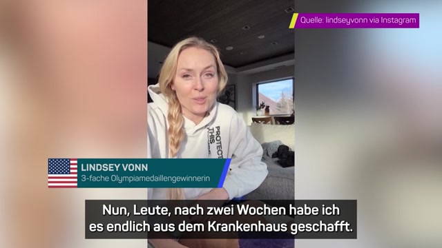 Vonn: "Der Arzt hat mir das Bein gerettet"