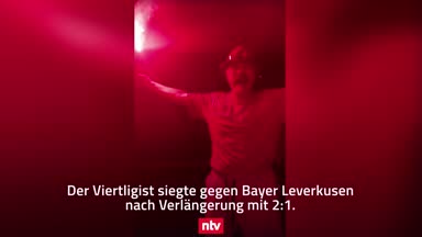 So irre feiern die Fans von Rot-Weiss Essen