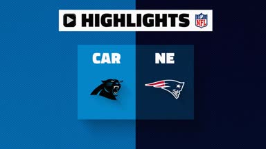 NFL Highlights: Panthers @ Patriots