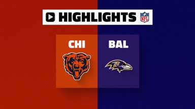 NFL Highlights: Bears @ Ravens