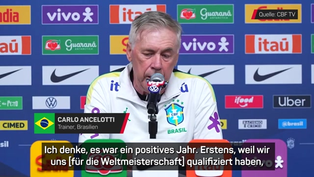 Ancelotti zur WM: Brasiliens Startelf "steht so gut wie fest"