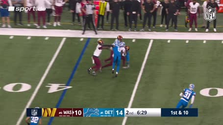 McLaurin läuft nach Screen allen davon