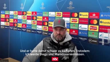 Klopp: "Es gab 'Diego' und es gab 'Maradona' ..."