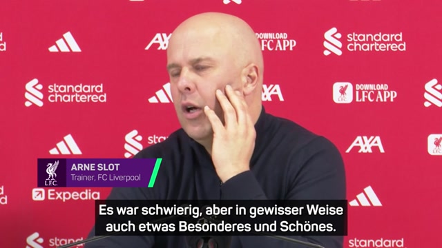 Slot: "Das zeigt, wie besonders englische Fans sind"