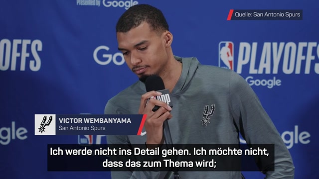 Wembanyama: "Entscheidung ist enttäuschend"