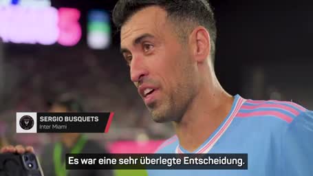 Busquets über Karriereende: "Richtiger Moment"