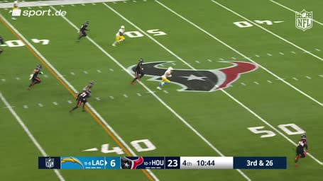 Chargers finden Endzone, vergeigen dann PAT