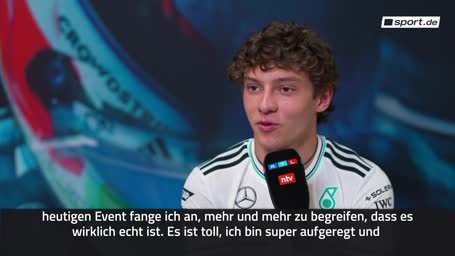 Exklusiv: Antonelli nennt seine Ziele
