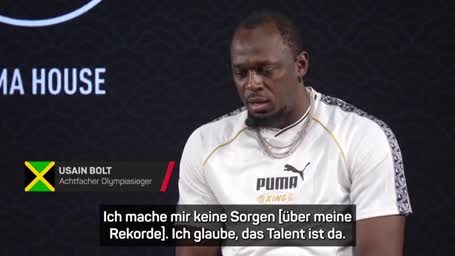 Bolt macht sich um Weltrekord "keine Sorgen"