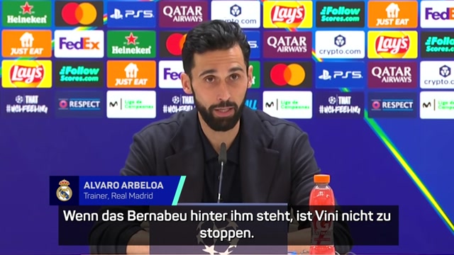Arbeloa und Mastantuono geben Vinicius Rückendeckung