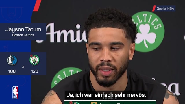 Tatum nach NBA-Comeback: "Von diesem Moment geträumt"