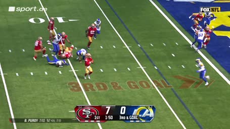 Touchdown: Purdy findet Jennings - erneut!