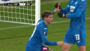 Highlights: So lief Hoffenheims Kantersieg gegen Gent