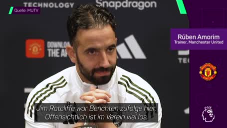 Amorim scherzt: "Habe neuen Vertrag angeboten bekommen"