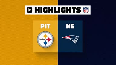 NFL Highlights: Steelers @ Patriots