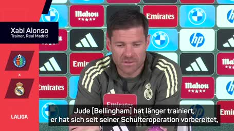 Alonso vermisst Bellingham: "Brauchen ihn"