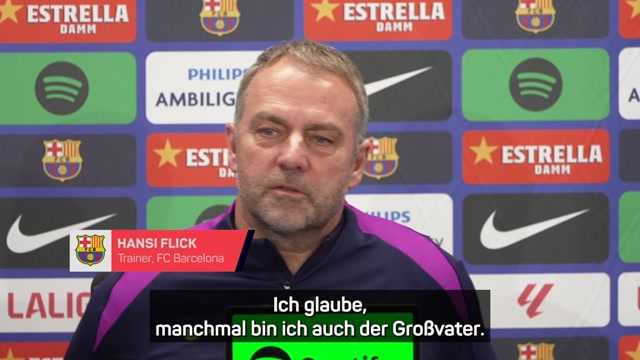 Flick: "Manchmal bin ich der Großvater" Flick: "Manchmal bin ich der Großvater"