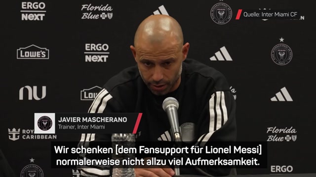 Mascherano: Messi ein entscheidender Faktor in den USA Mascherano: Messi ein entscheidender Faktor in den USA