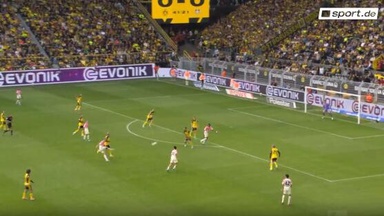 Hier schießt Andrich das Tornetz kaputt