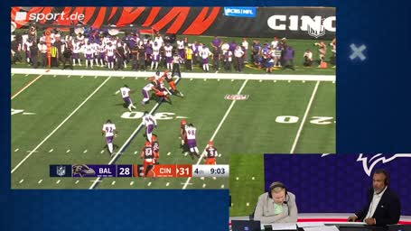 Wieder Chase! Das nächste Big Play der Bengals