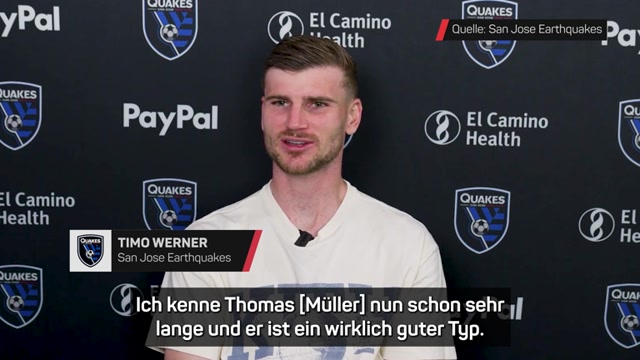 Timo Werner blickt auf Duell mit Thomas Müller