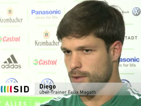 VfL-Spielmacher Diego verteidigt Trainer Magath